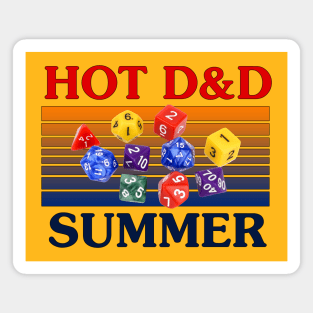 Hot D&D Summer Magnet